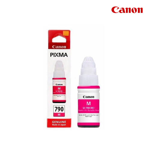 ตลับหมึกอิงค์เจ็ท Canon Original Ink Cartridge GI-790 Magenta, GI790